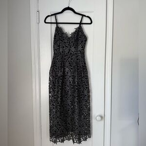 ASTR Black Lace Dress